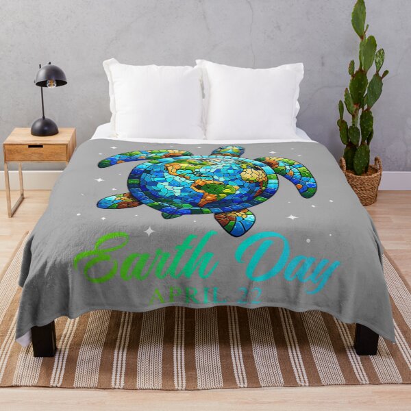 Item preview, Earth Day 2026 Restore Earth Sea Turtle Art Save The Planet designed and sold by KathieFaugh.