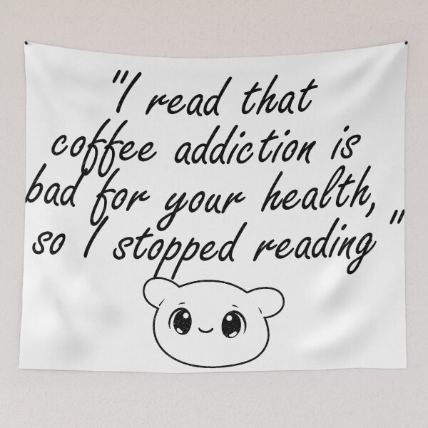 Item preview, coffee addict designed and sold by ElevatedGrear.