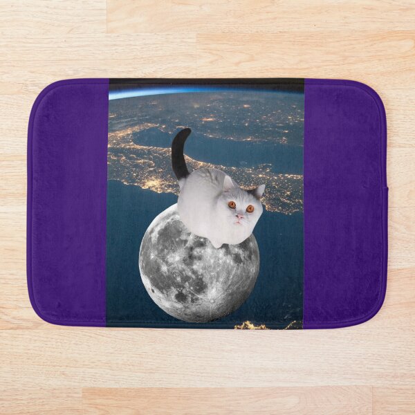 Item preview, Moon white cat ! designed and sold by No socks.