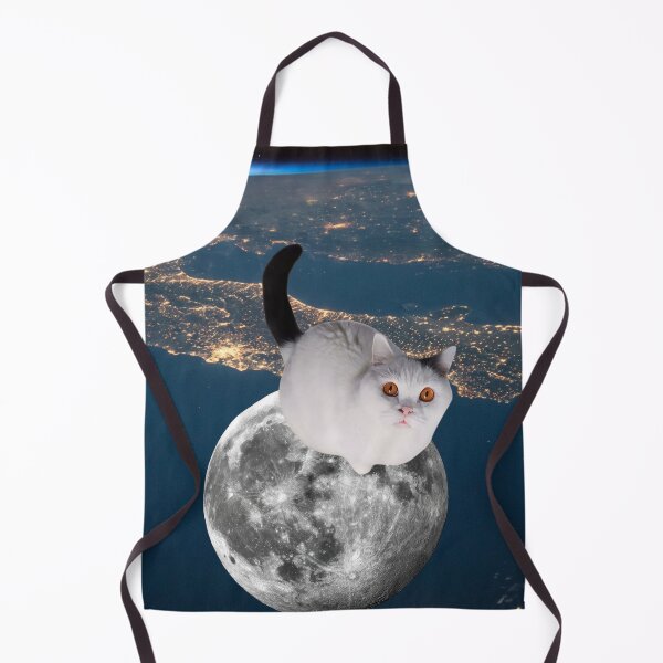 Item preview, Moon white cat ! designed and sold by No socks.