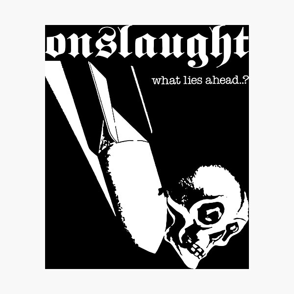 Item preview, ONSLAUGHT - METAL BAND designed and sold by LeslyLynch.
