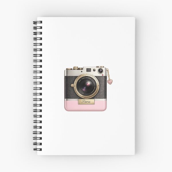 Item preview, Cute Pink Retro Camera – Paris Photography Aesthetic designed and sold by BloomletCo.
