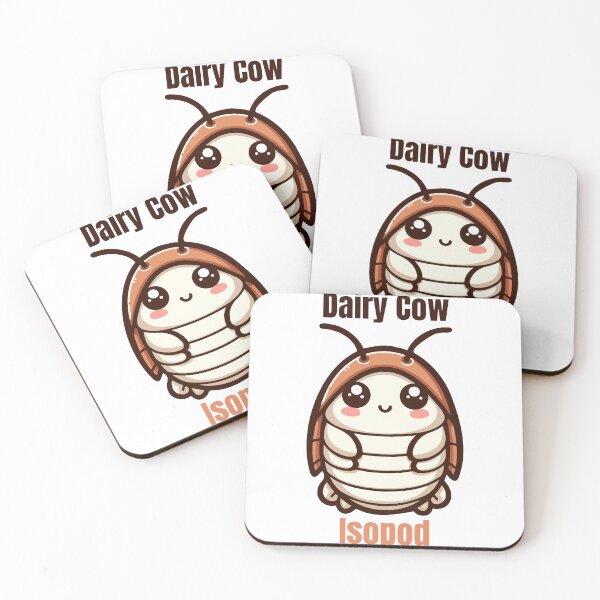 Item preview, Dairy cow Isopod  designed and sold by ShopTwentyFour.