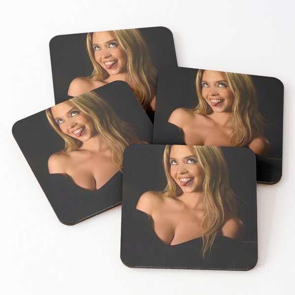 Item preview, Sydney Sweeney Smiling designed and sold by oliviafowlerart.