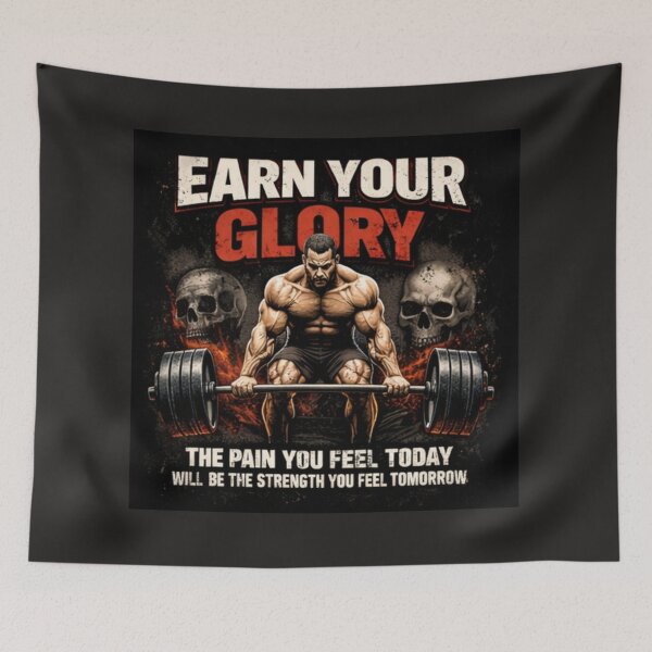 Item preview, EARN YOUR GLORY designed and sold by SilentRep.