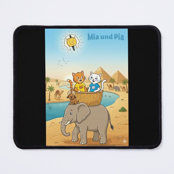 Item preview, From the book series "Mia and Pia - Coloring Fun Meets Cat Knowledge - Adventures to Color, Learn and Marvel At" designed and sold by WasserSonneWind.