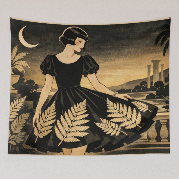 Item preview, Elegance under palm trees designed and sold by Sigtrix.