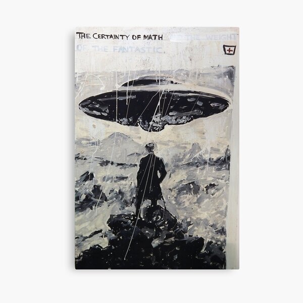 Item preview, The Certainty of Math (poster) designed and sold by EvictedArt.