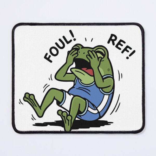 Item preview, Funny Basketball Frog Flopping Cartoon designed and sold by Floomart.