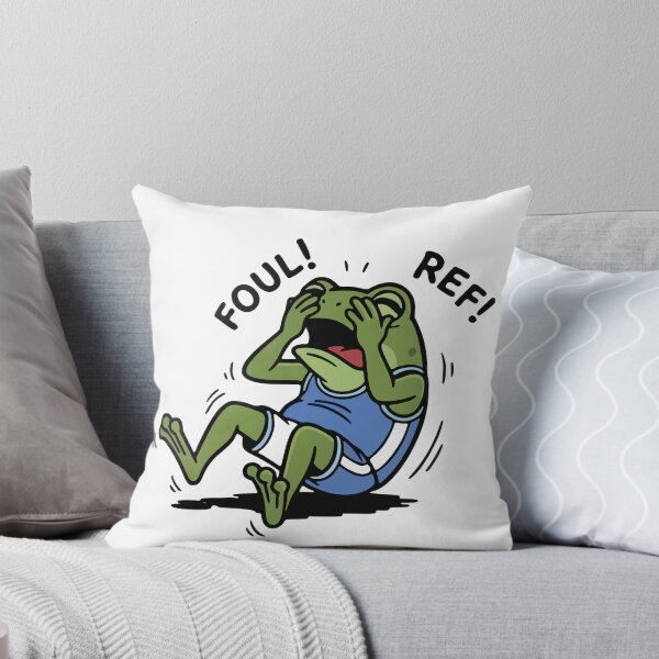Item preview, Funny Basketball Frog Flopping Cartoon designed and sold by Floomart.