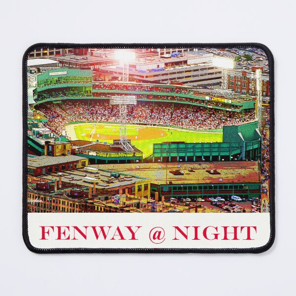 Aperçu de l'œuvre Fenway Park, Baseball de nuit créée et vendue par AMacGPhilly.