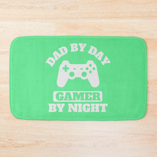 Item preview, Dad By Day Gamer By Night - Funny Father's Day Gaming Gift designed and sold by Abaseen.
