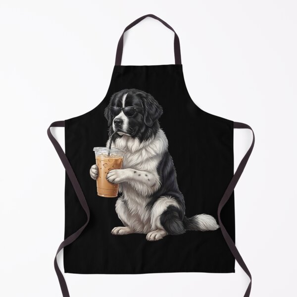 Item preview, Funny Newfoundland Drinking Iced Coffee Meme Dog Lover designed and sold by TerryConnells.