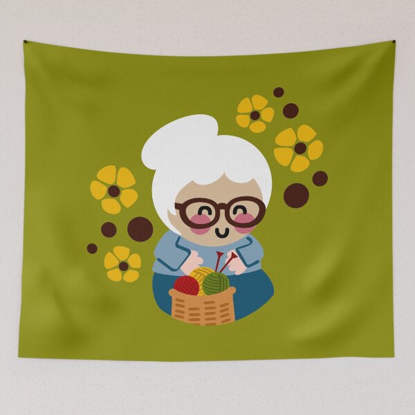 Item preview, Grandma Weaver designed and sold by Sonia Pascual Izquierdo.