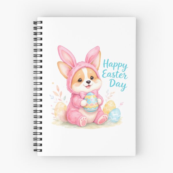 Item preview, Corgi Happy Easter Day designed and sold by Kedspicedesign.