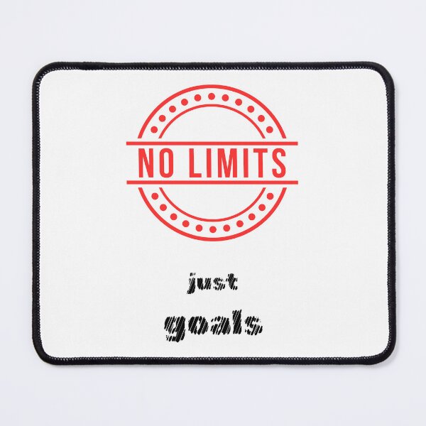 Item preview, No Limits Just Goals Motivational Quote designed and sold by Snedsdigital.