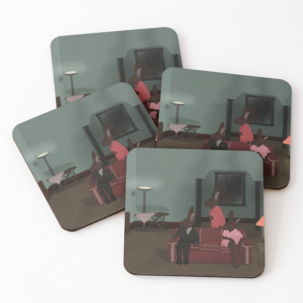 Item preview, Bunnies - Who's at the Door? designed and sold by LozMac.