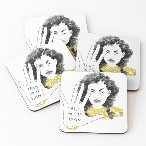 Item preview, Talk to the Hand designed and sold by OddAna.Net.