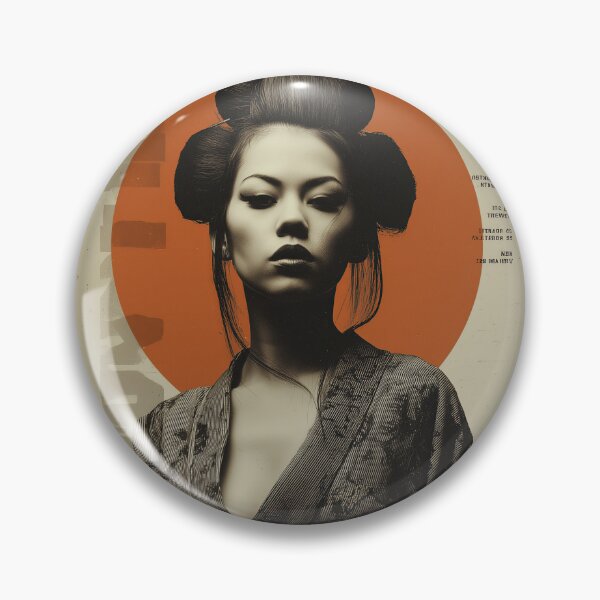Item preview, The Cyber-Geisha's Gaze designed and sold by Retro Type.