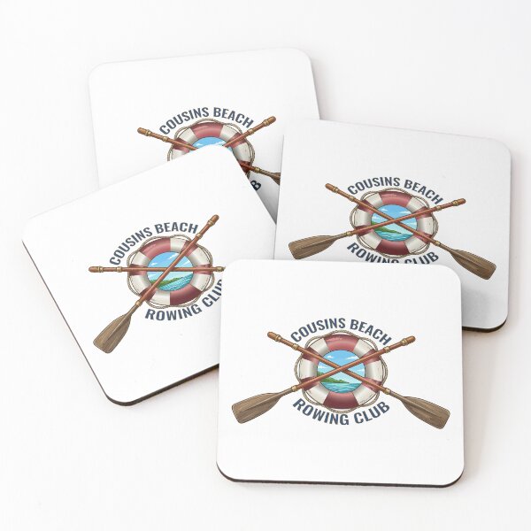 Item preview, Cousins Beach Rowing Club Nautical Summer Vacation 2026 Art designed and sold by PixelWaveBD.