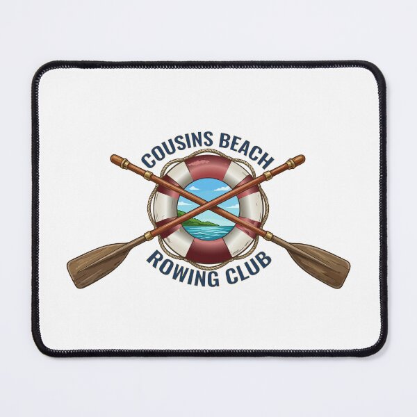 Item preview, Cousins Beach Rowing Club Nautical Summer Vacation 2026 Art designed and sold by PixelWaveBD.