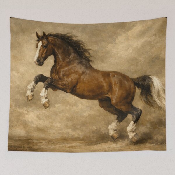 Item preview, Horse in a dynamic moment designed and sold by Sigtrix.