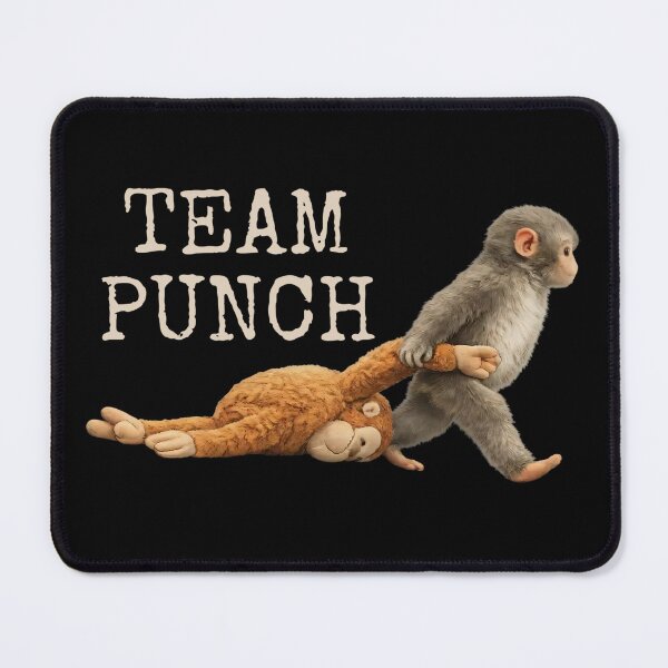 Item preview, Team Punch, Viral Sad Monkey, Punch The Monkey, Hold On Meme designed and sold by DangeRilanman.