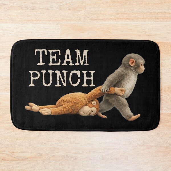 Item preview, Team Punch, Viral Sad Monkey, Punch The Monkey, Hold On Meme designed and sold by DangeRilanman.