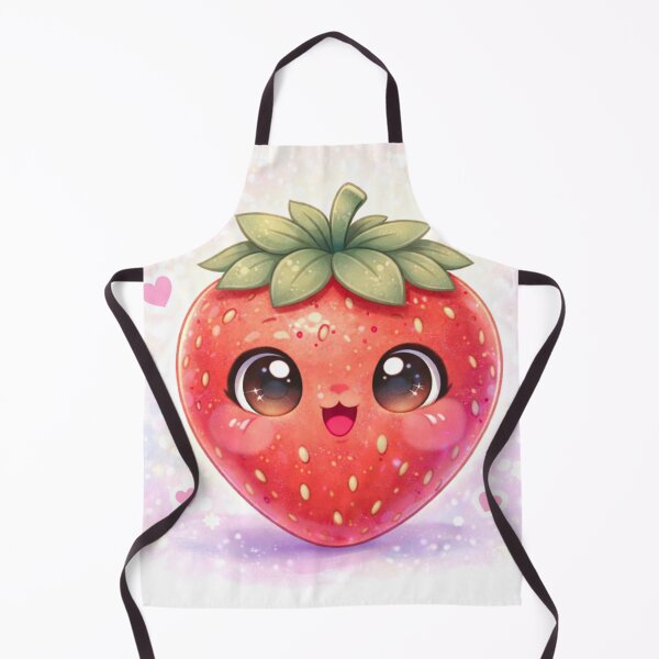 Item preview, Kawaii Strawberry Cute Food Character. designed and sold by Lylysun.