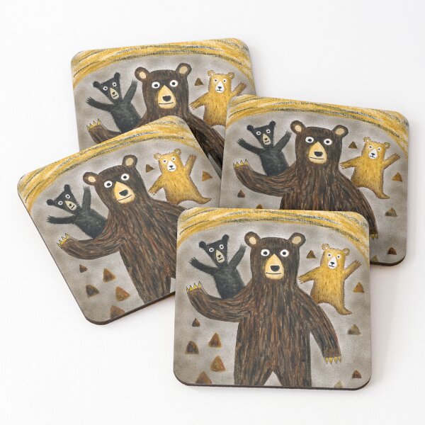 Item preview, Three Bears Watercolor designed and sold by Gene Lvov.