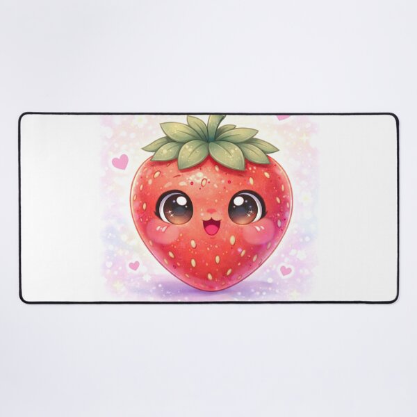 Item preview, Kawaii Strawberry Cute Food Character. designed and sold by Lylysun.