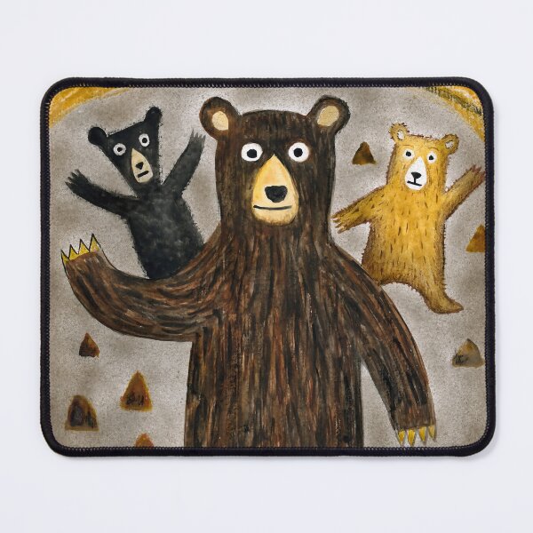 Item preview, Three Bears Watercolor designed and sold by Gene Lvov.