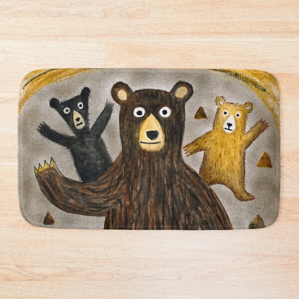 Item preview, Three Bears Watercolor designed and sold by Gene Lvov.
