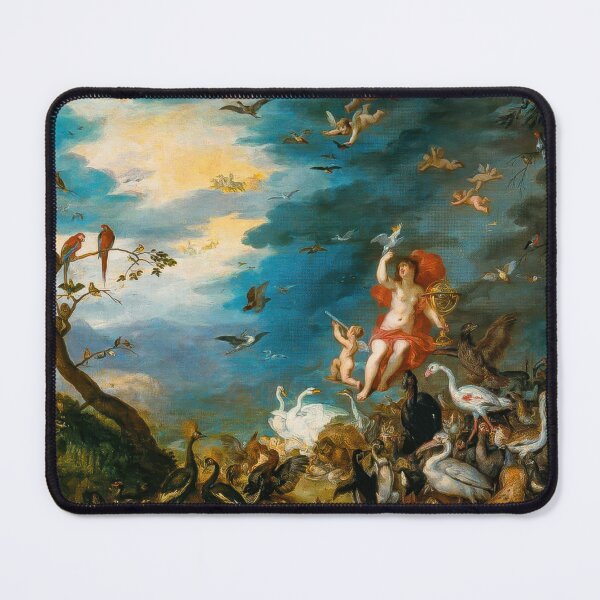 Item preview, Jan Brueghel Air Allegory Flemish Renaissance Bird Art designed and sold by TheSoulOfArt.