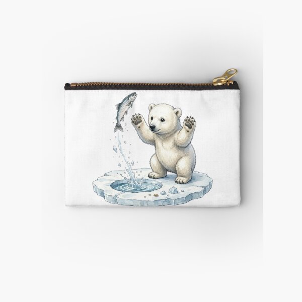 Item preview, An adorable fluffy baby polar bear designed and sold by CHRIST5000.
