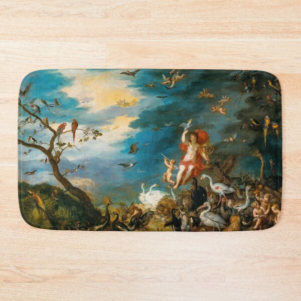 Item preview, Jan Brueghel Air Allegory Flemish Renaissance Bird Art designed and sold by TheSoulOfArt.