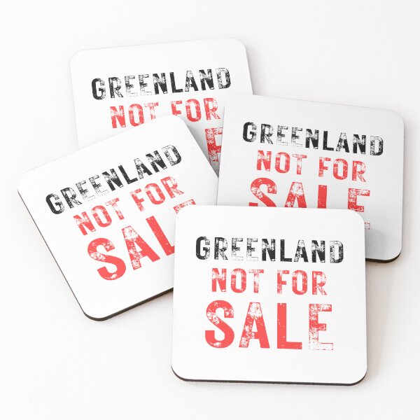 Item preview, Anti Trump Greenland Not For Sale Political Statement designed and sold by Artycom.
