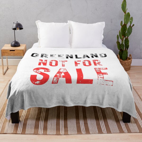 Item preview, Anti Trump Greenland Not For Sale Political Statement designed and sold by Artycom.