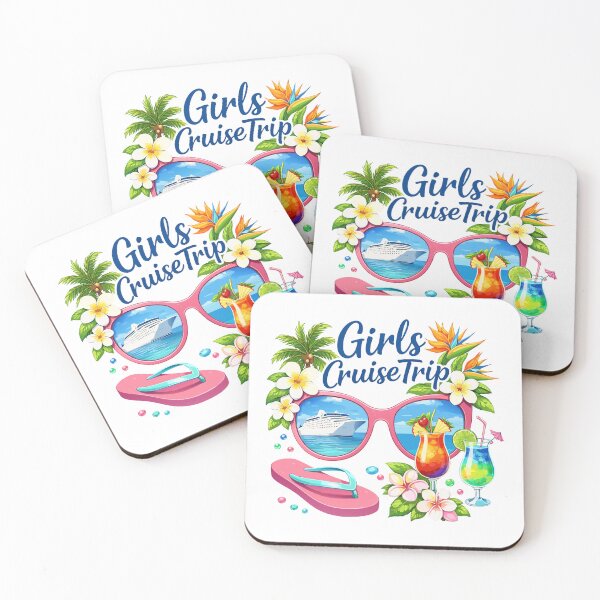 Item preview, Girls Cruise Trip Tropical Vacation Party designed and sold by HandicraftArt.