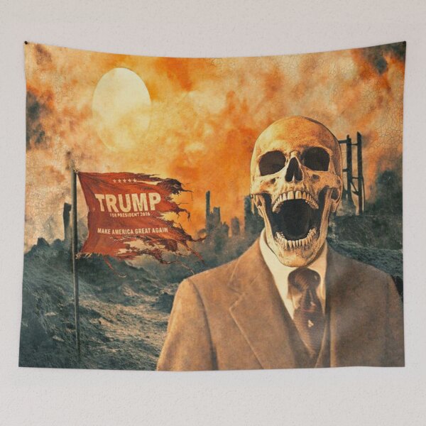 Item preview, Destroyer Of Worlds Anti Donald Trump  designed and sold by Cat Haven & Rescue .