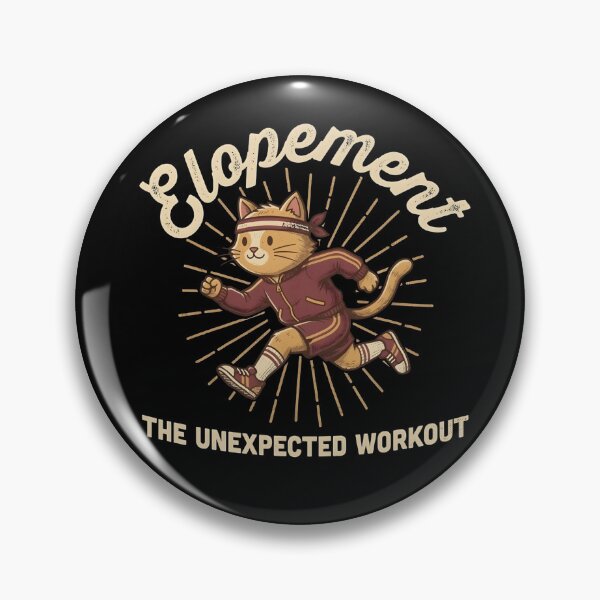 Item preview, Elopement The Unexpected Workout Funny Autism Cat designed and sold by VGAfanatic.