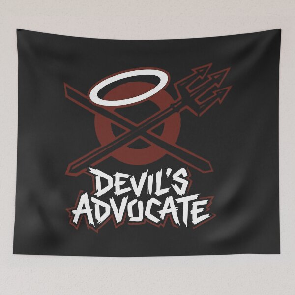 Item preview, Devil's Advocate Horns And Halo designed and sold by KeremYurtseven.