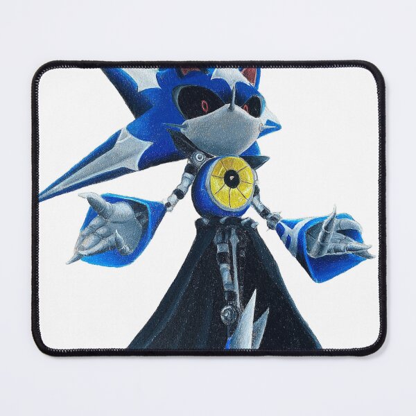 Item preview, Neo Metal Sonic Poster | Built for Greatness Sonic Fan Art | Sonic Heroes Villain Art designed and sold by RGarrett2020.