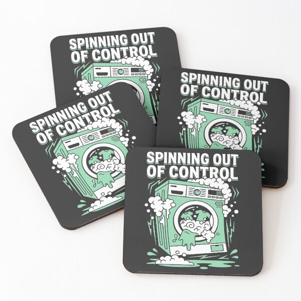 Item preview, Spinning Out Of Control Washing Machine designed and sold by KeremYurtseven.