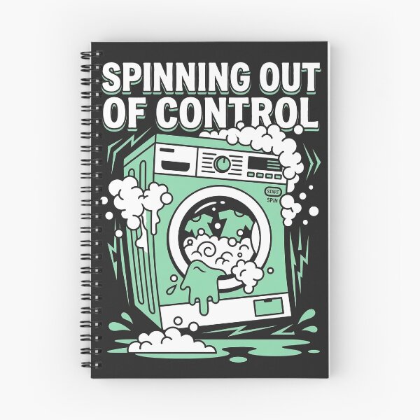 Item preview, Spinning Out Of Control Washing Machine designed and sold by KeremYurtseven.