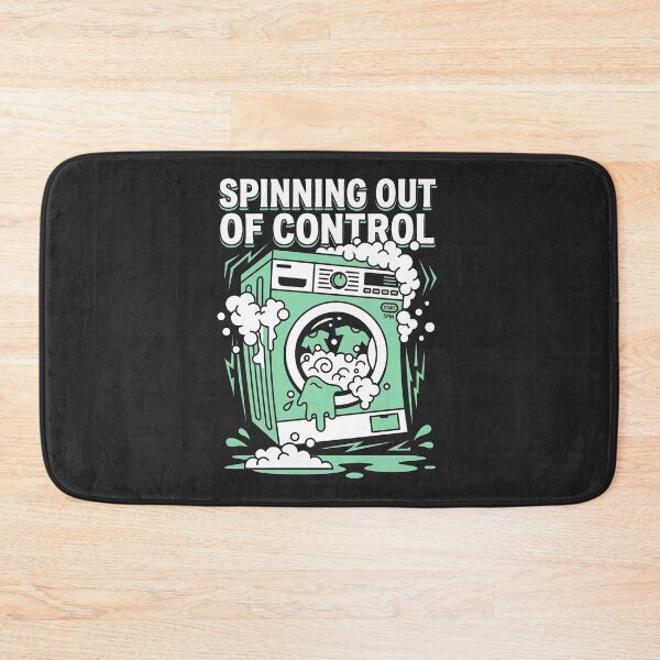 Item preview, Spinning Out Of Control Washing Machine designed and sold by KeremYurtseven.
