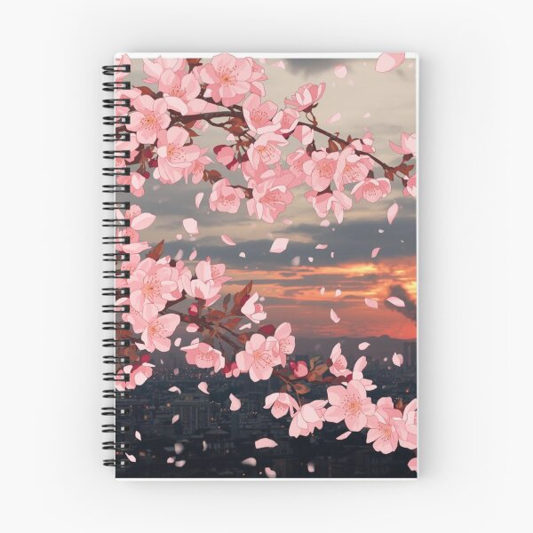 Item preview, When Cherry Blossoms Weep – War and Nature Contrast Art, Melancholic Sakura Print" designed and sold by Mintalize.