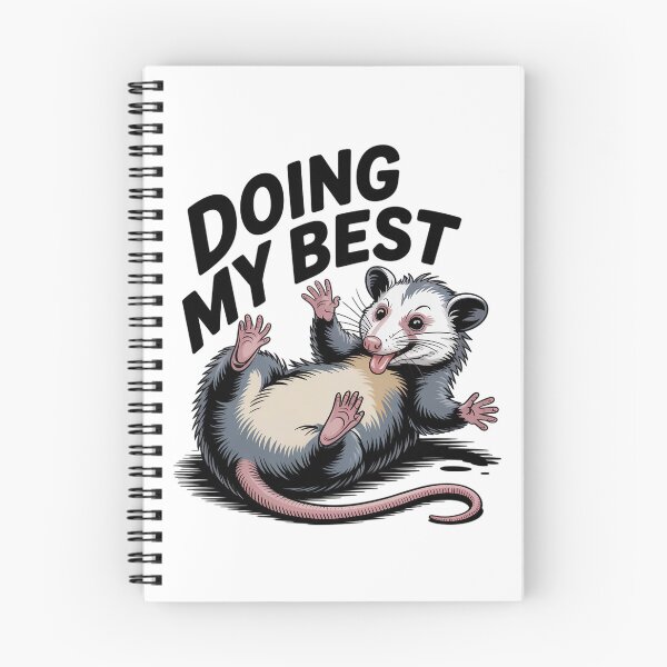 Item preview, Opossum Playing Dead designed and sold by SamorSwag.