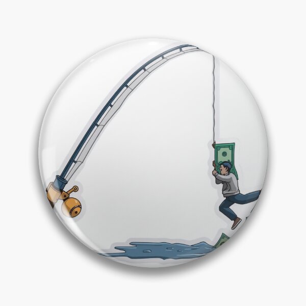 Item preview, Money Bait – Greed and Temptation Illustration designed and sold by Erik Visnievskij.
