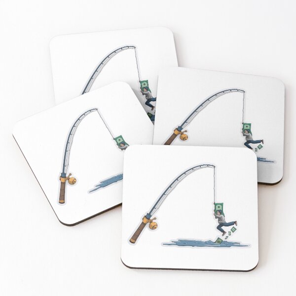 Item preview, Money Bait – Greed and Temptation Illustration designed and sold by Erik Visnievskij.